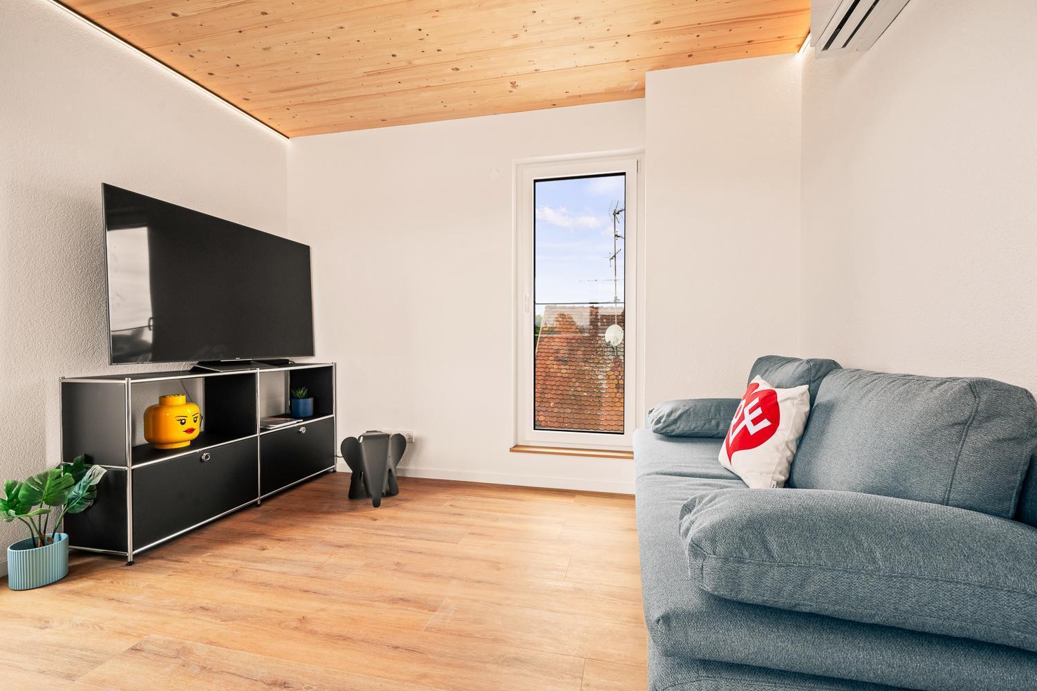 Penthouse Mit Traumhafter Terrasse Klimatisiert Apartman FDH Kültér fotó